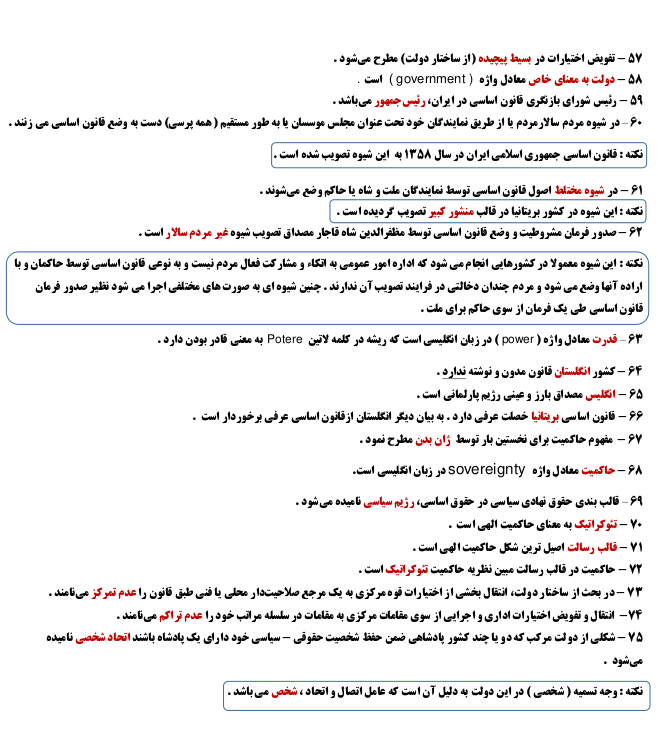 4001 - دانلود خلاصه و نکات مهم کتاب حقوق اساسی 1 | دکتر حسن خسروی دانشگاه پیام نور